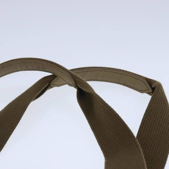 SAINT LAURENT Boston Bag PVC Gray Beige Auth ar12922 - Picture 8 of 16